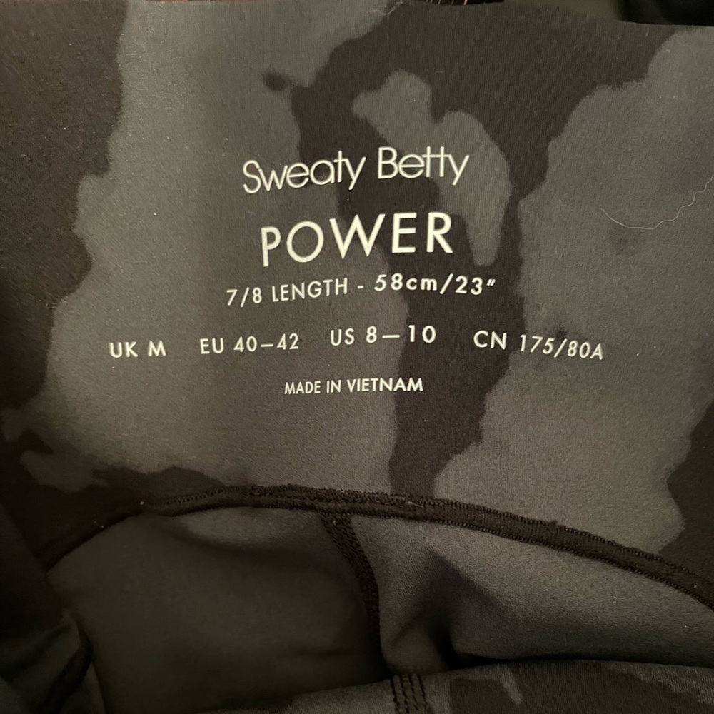 Sweaty Betty Power 7/8 compression leggings